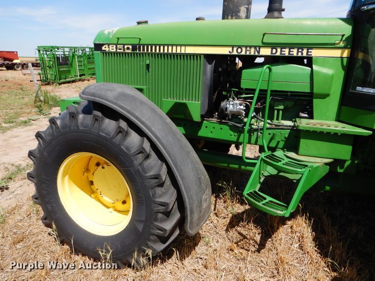 image for item FY9516 1988 John Deere 4850 MFWD tractor