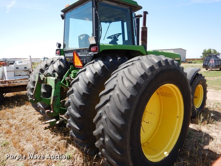 image for item FY9516 1988 John Deere 4850 MFWD tractor