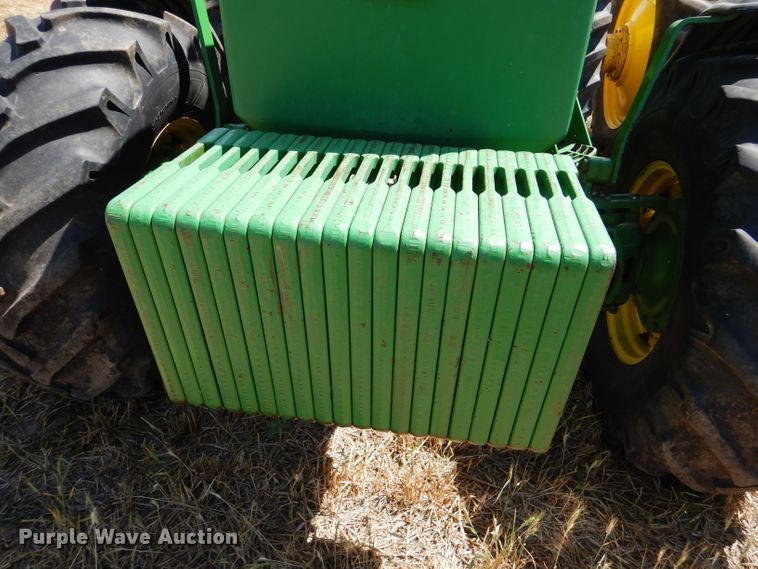 image for item FY9516 1988 John Deere 4850 MFWD tractor