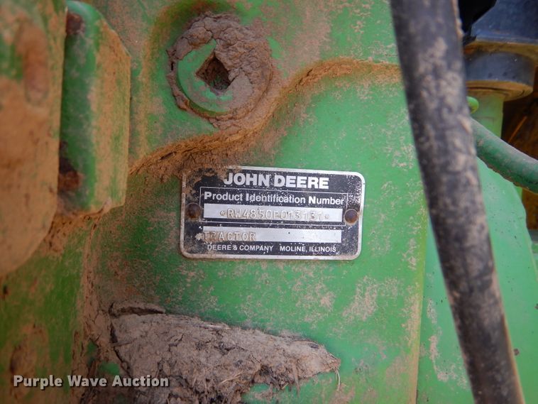 image for item FY9516 1988 John Deere 4850 MFWD tractor