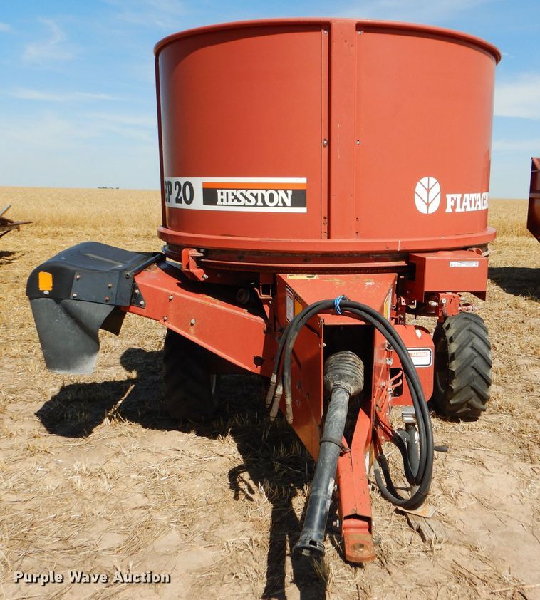 image for item FY9534 Hesston BP20 bale processor