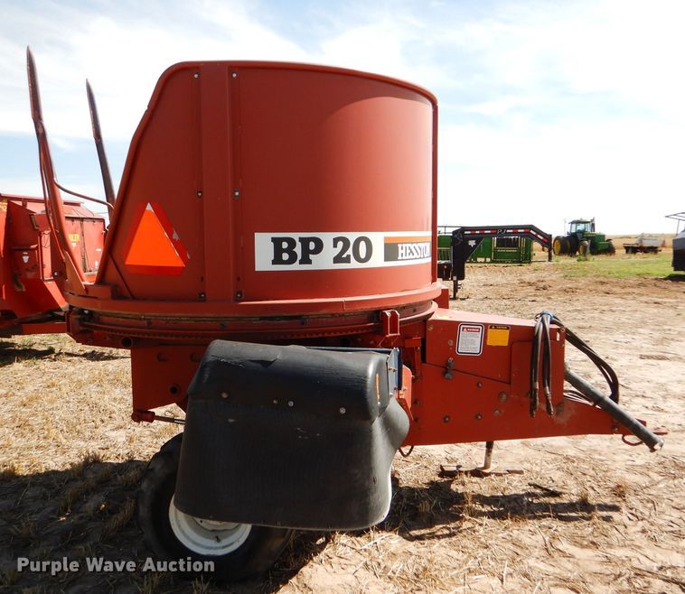 image for item FY9534 Hesston BP20 bale processor