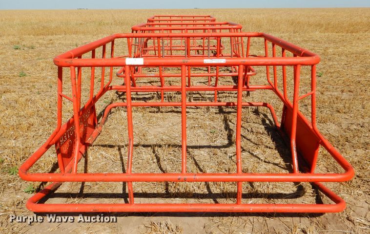 image for item FY9535 (3) Hay Monster bull hay bale feeders