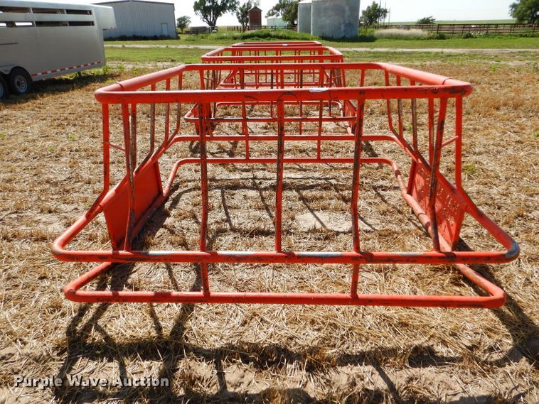 image for item FY9535 (3) Hay Monster bull hay bale feeders