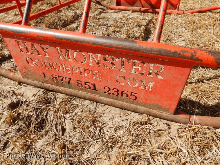 image for item FY9535 (3) Hay Monster bull hay bale feeders