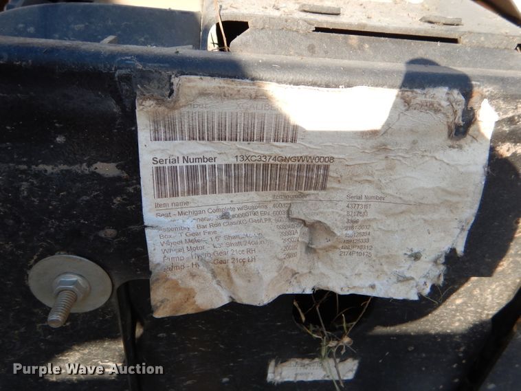 image for item FY9553 2012 Dixie Chopper Excalibur 33374 ZTR lawn mower