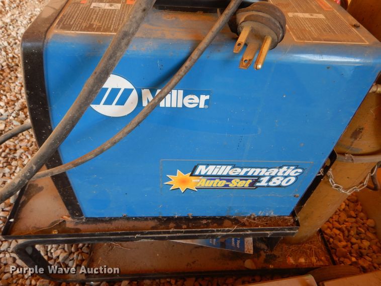 Miller Millermatic 180 Auto Set welder in Dighton, KS Item FY9560