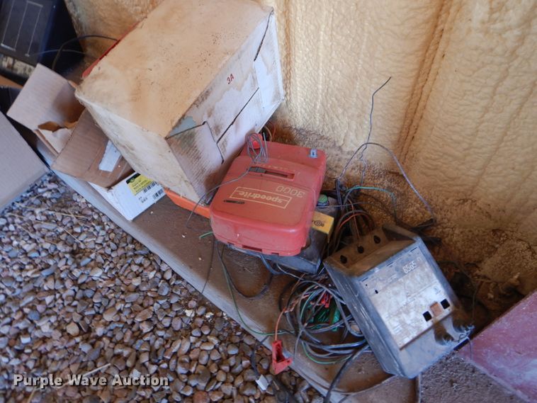 image for item FY9568 Approximately 12 electric fence chargers