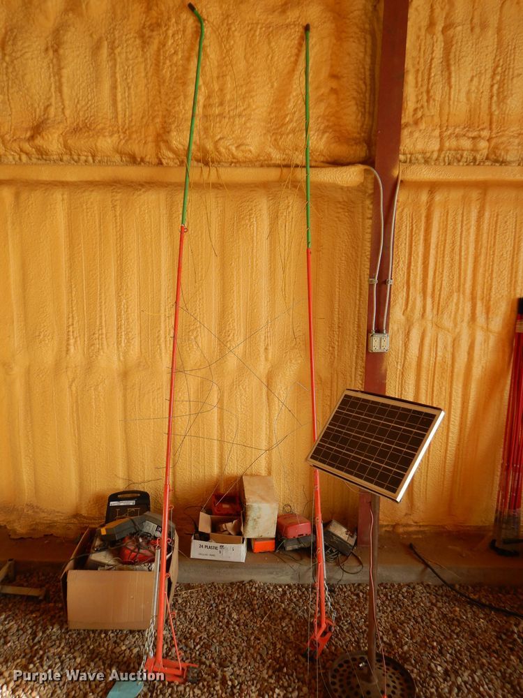 image for item FY9568 Approximately 12 electric fence chargers