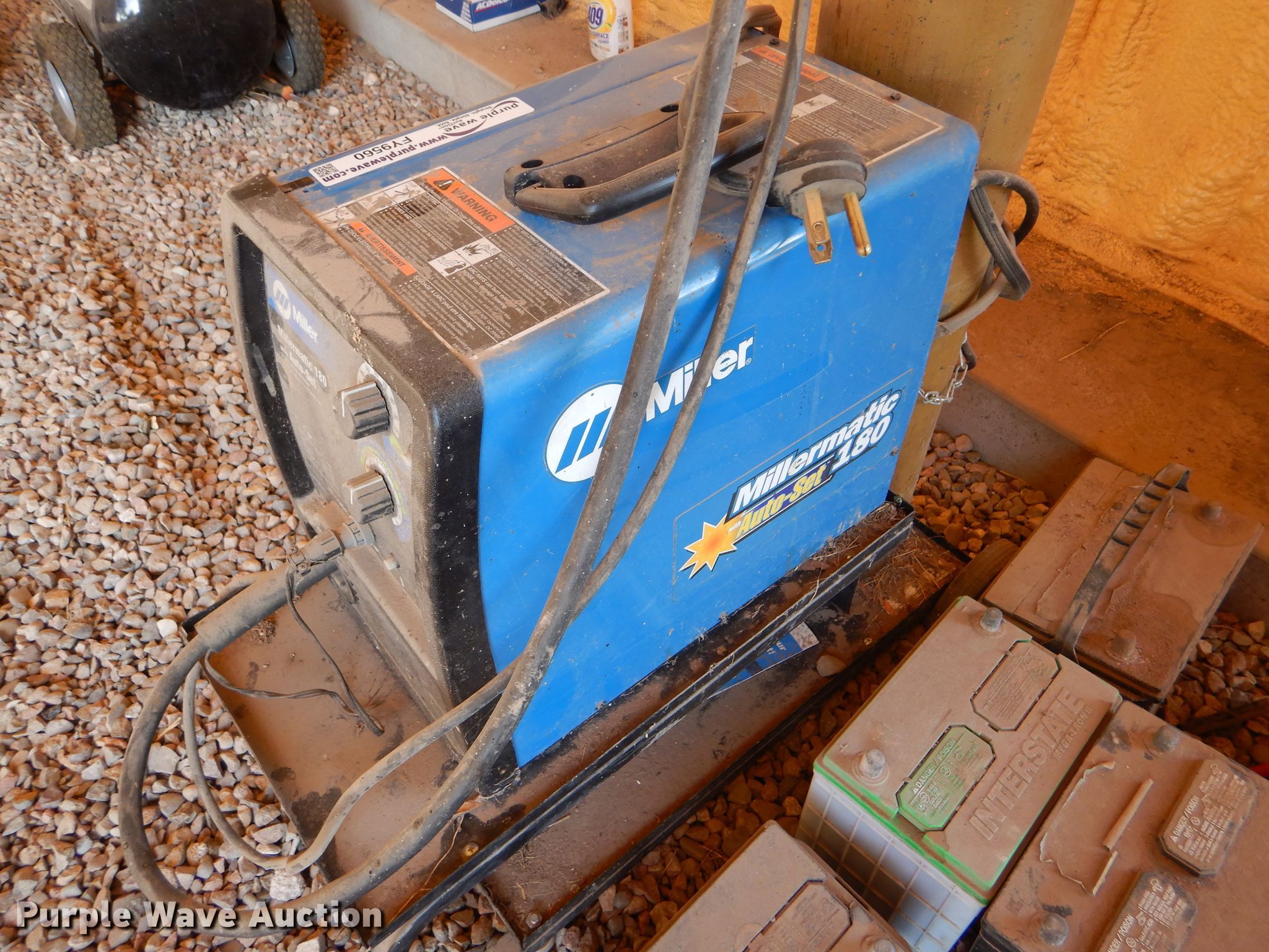 Miller Millermatic 180 Auto Set welder in Dighton, KS Item FY9560