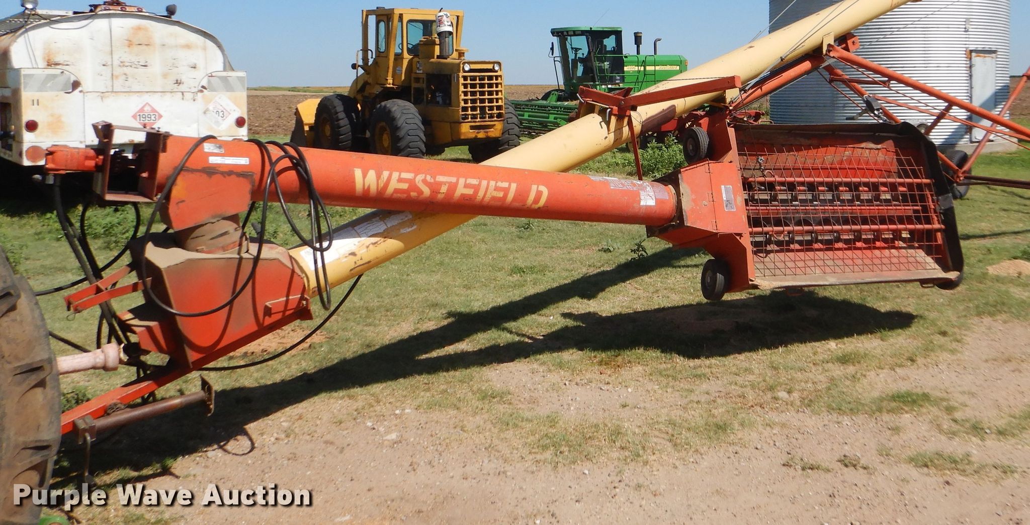Westfield TR100-71 auger in Russell, KS | Item FY9576 sold | Purple Wave