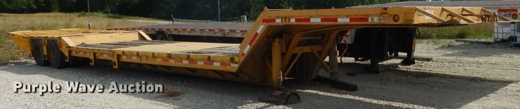 image for item DE8506 1975 Transcraft DDTX28-10-42 equipment trailer