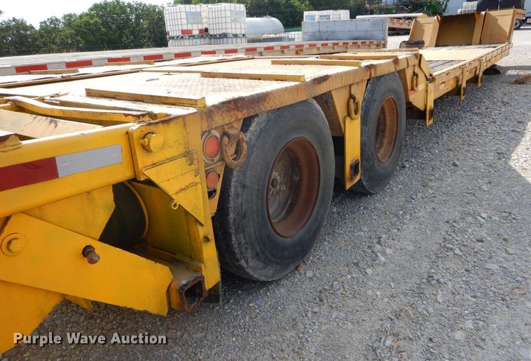 image for item DE8506 1975 Transcraft DDTX28-10-42 equipment trailer
