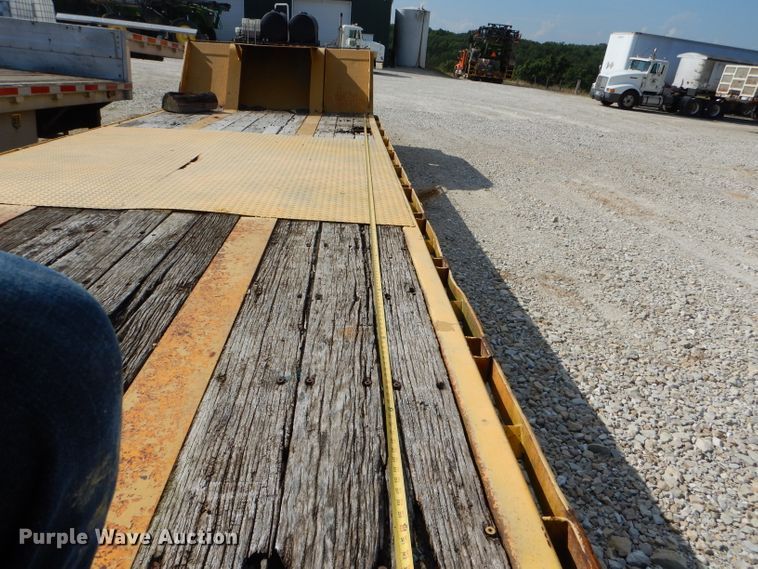 image for item DE8506 1975 Transcraft DDTX28-10-42 equipment trailer