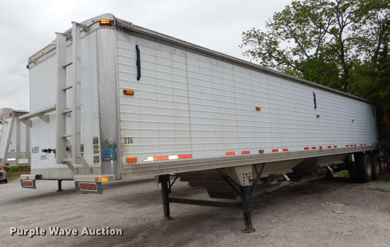 image for item DG1075 2006 Timpte Super Hopper double hopper bottom grain trailer