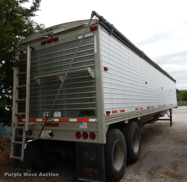 image for item DG1075 2006 Timpte Super Hopper double hopper bottom grain trailer