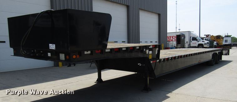 image for item DG1319 2008 Trail Eze TE80HT50 drop deck equipment trailer