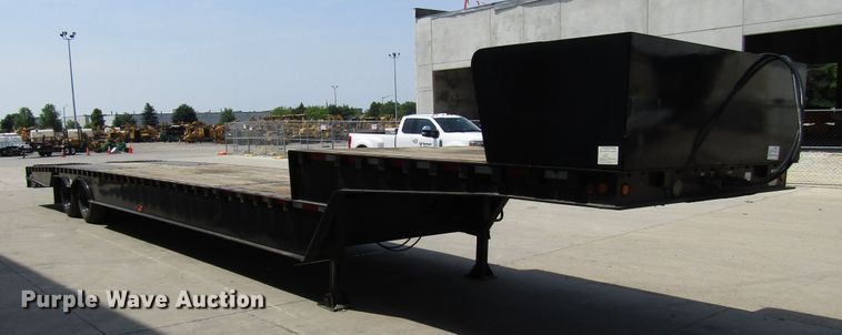 image for item DG1319 2008 Trail Eze TE80HT50 drop deck equipment trailer