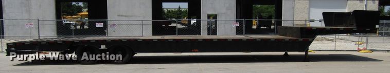 image for item DG1319 2008 Trail Eze TE80HT50 drop deck equipment trailer