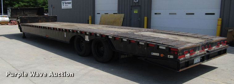 image for item DG1319 2008 Trail Eze TE80HT50 drop deck equipment trailer