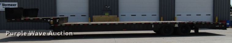 image for item DG1319 2008 Trail Eze TE80HT50 drop deck equipment trailer