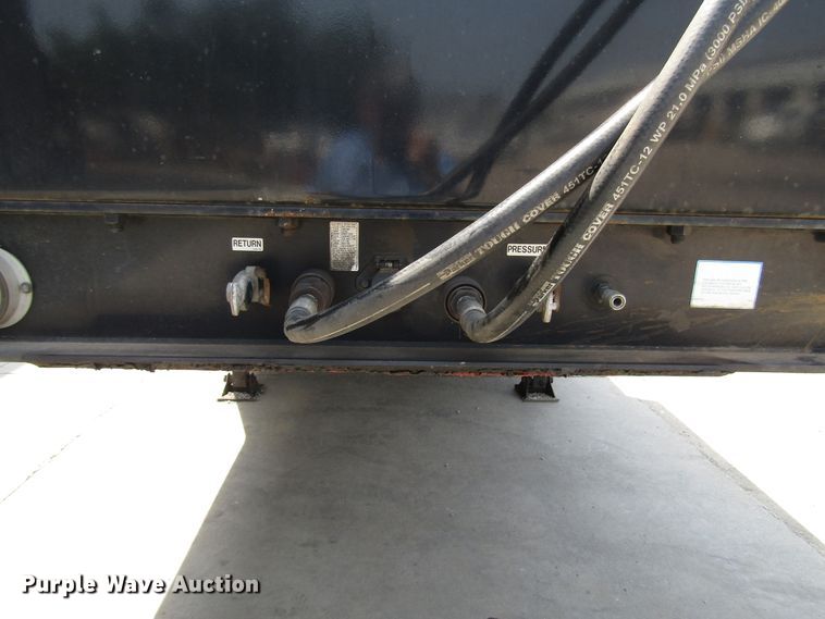 image for item DG1319 2008 Trail Eze TE80HT50 drop deck equipment trailer