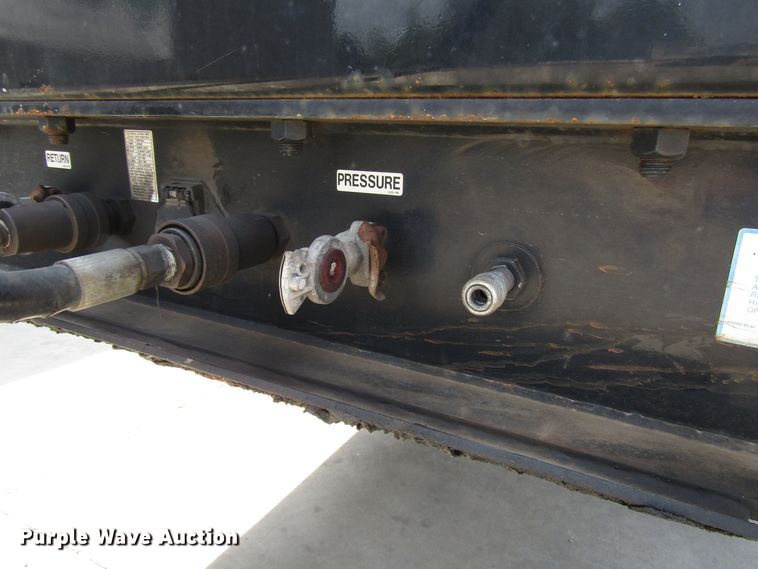 image for item DG1319 2008 Trail Eze TE80HT50 drop deck equipment trailer