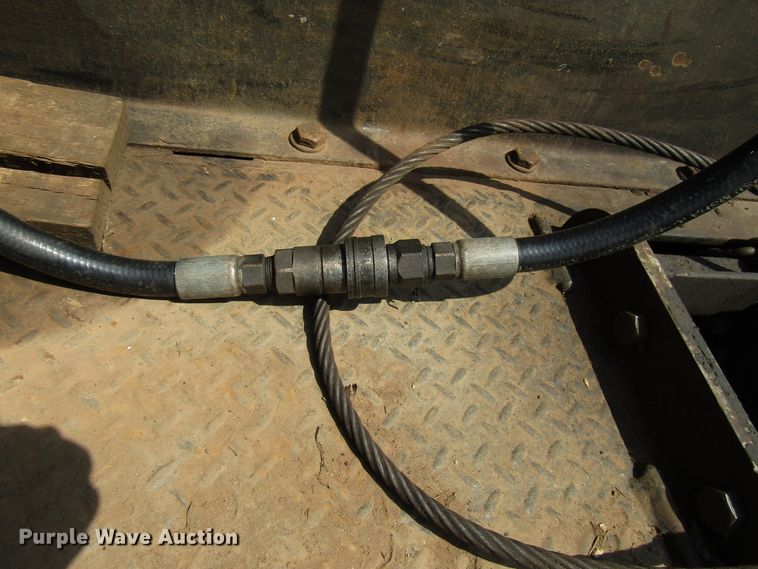 image for item DG1319 2008 Trail Eze TE80HT50 drop deck equipment trailer