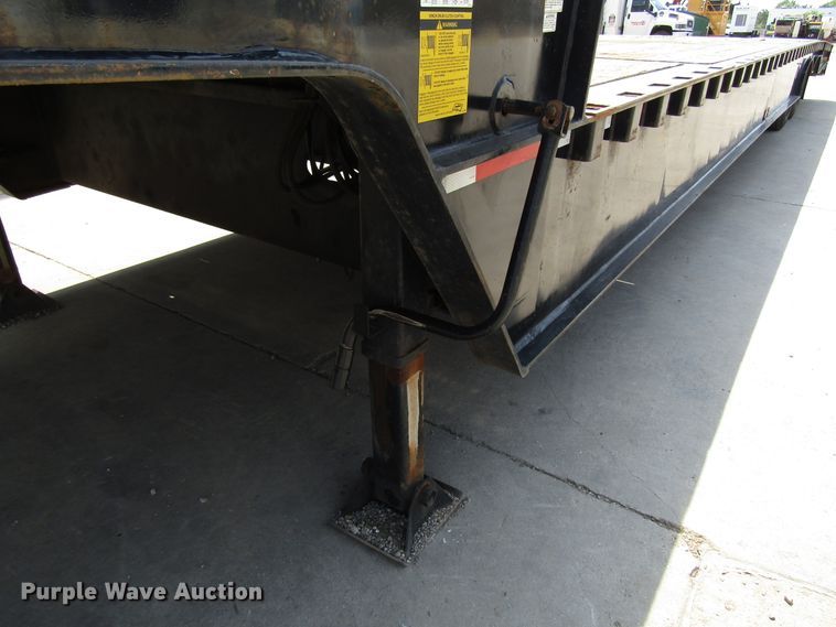 image for item DG1319 2008 Trail Eze TE80HT50 drop deck equipment trailer
