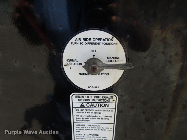 image for item DG1319 2008 Trail Eze TE80HT50 drop deck equipment trailer