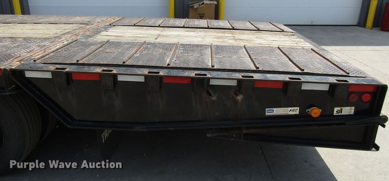image for item DG1319 2008 Trail Eze TE80HT50 drop deck equipment trailer