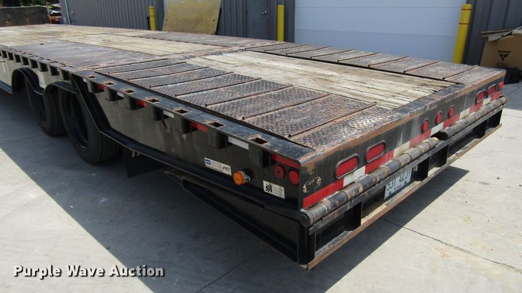 image for item DG1319 2008 Trail Eze TE80HT50 drop deck equipment trailer
