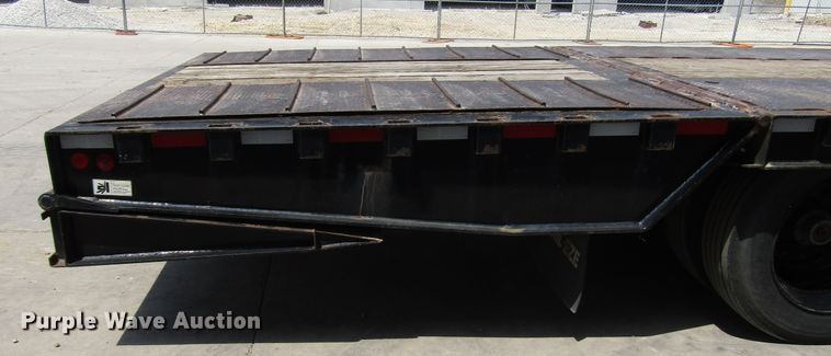 image for item DG1319 2008 Trail Eze TE80HT50 drop deck equipment trailer