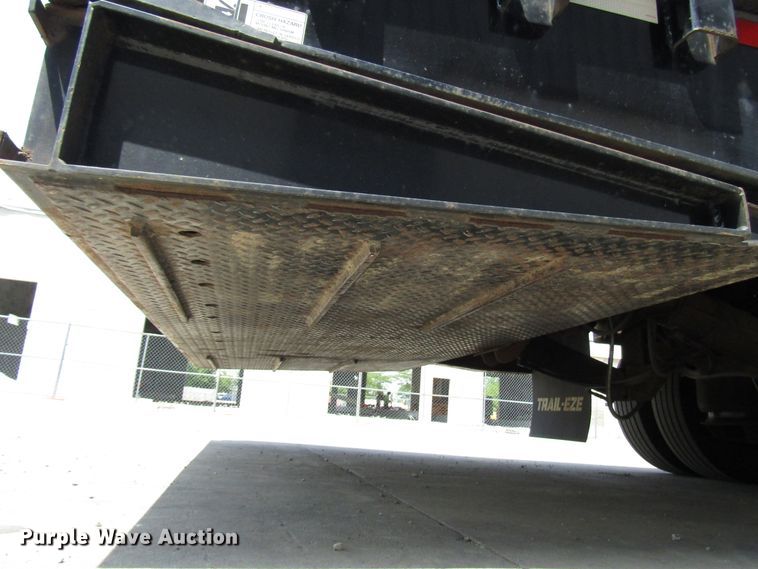 image for item DG1319 2008 Trail Eze TE80HT50 drop deck equipment trailer