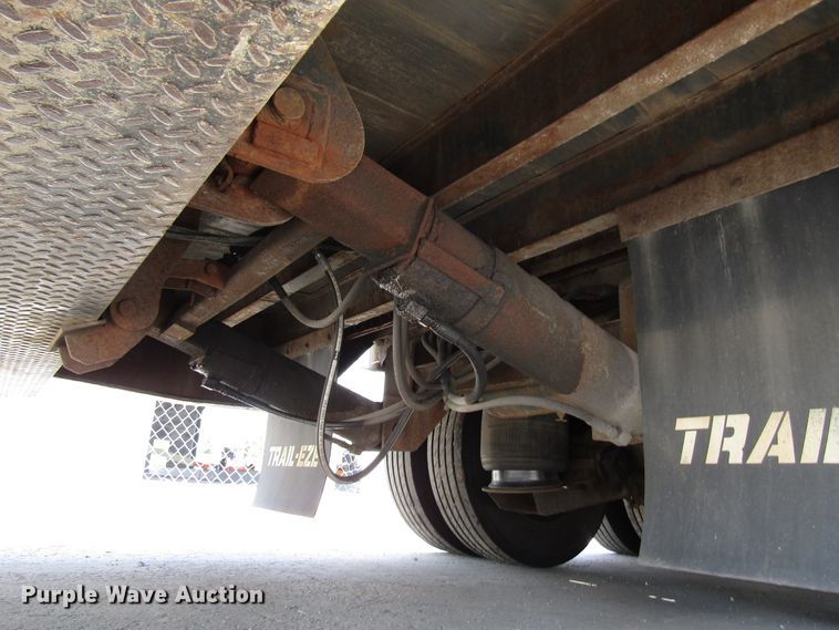 image for item DG1319 2008 Trail Eze TE80HT50 drop deck equipment trailer