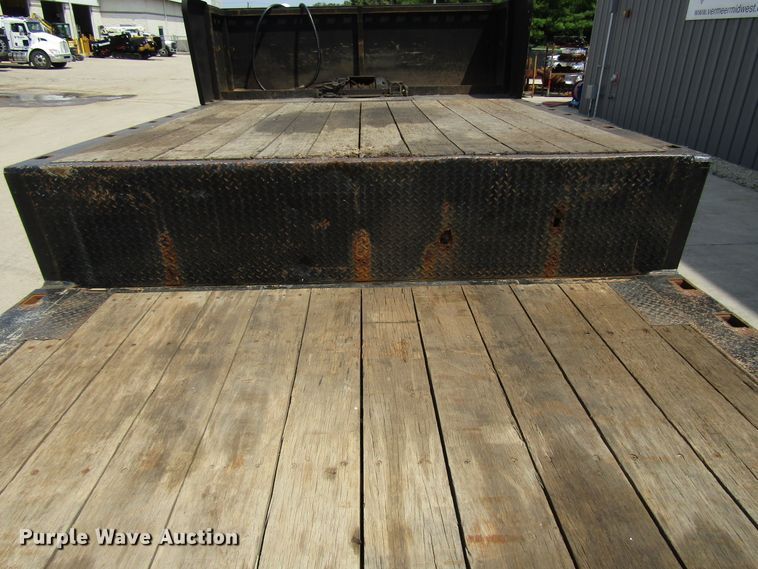 image for item DG1319 2008 Trail Eze TE80HT50 drop deck equipment trailer