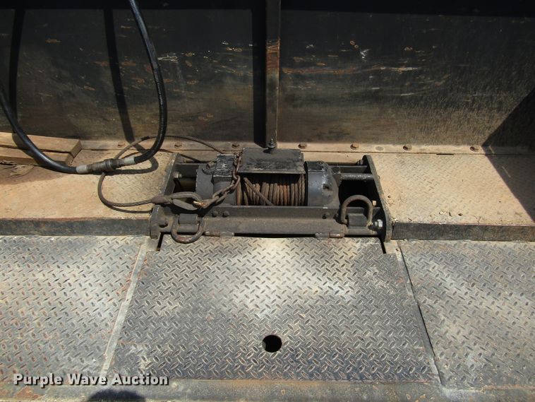 image for item DG1319 2008 Trail Eze TE80HT50 drop deck equipment trailer