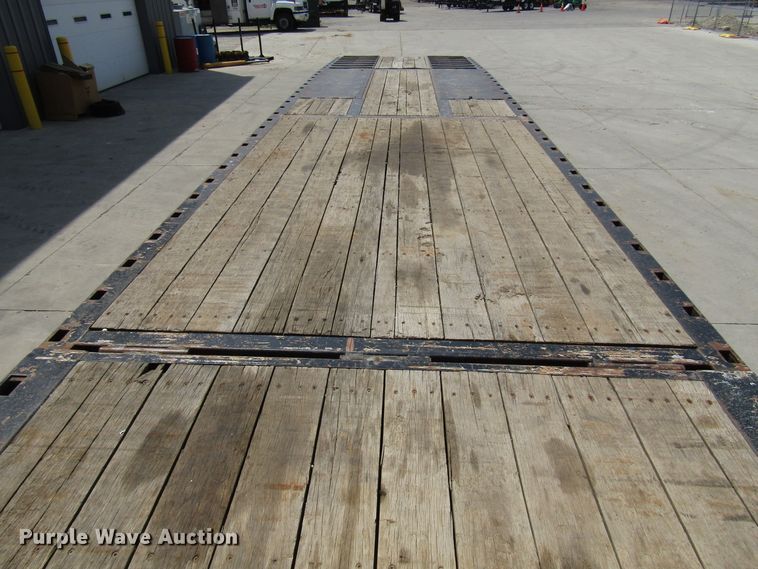 image for item DG1319 2008 Trail Eze TE80HT50 drop deck equipment trailer