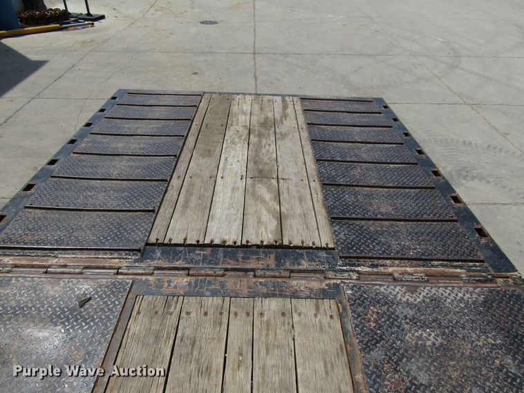 image for item DG1319 2008 Trail Eze TE80HT50 drop deck equipment trailer