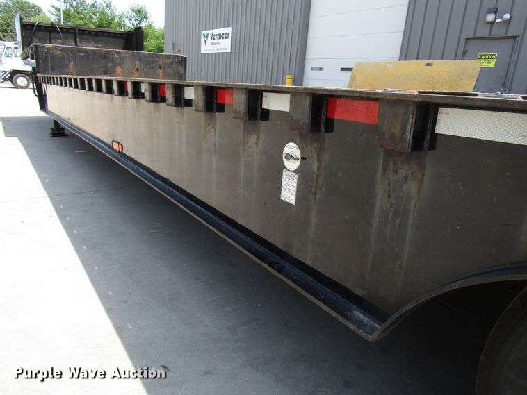 image for item DG1319 2008 Trail Eze TE80HT50 drop deck equipment trailer