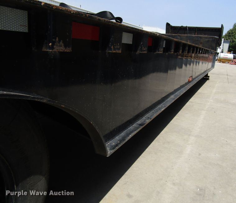 image for item DG1319 2008 Trail Eze TE80HT50 drop deck equipment trailer