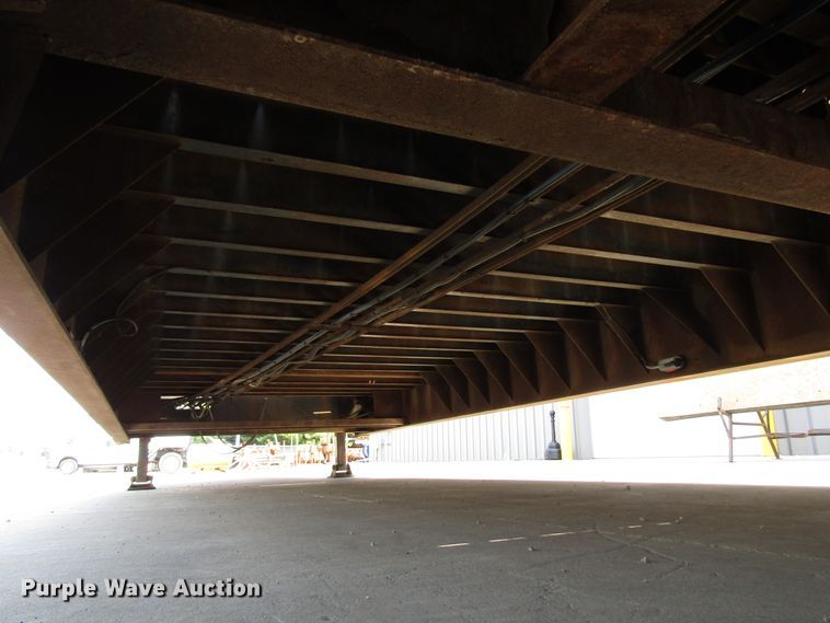 image for item DG1319 2008 Trail Eze TE80HT50 drop deck equipment trailer