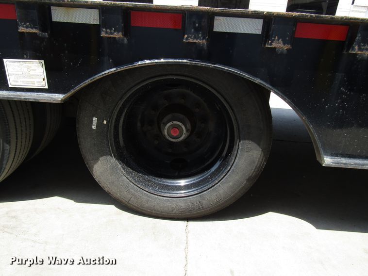 image for item DG1319 2008 Trail Eze TE80HT50 drop deck equipment trailer