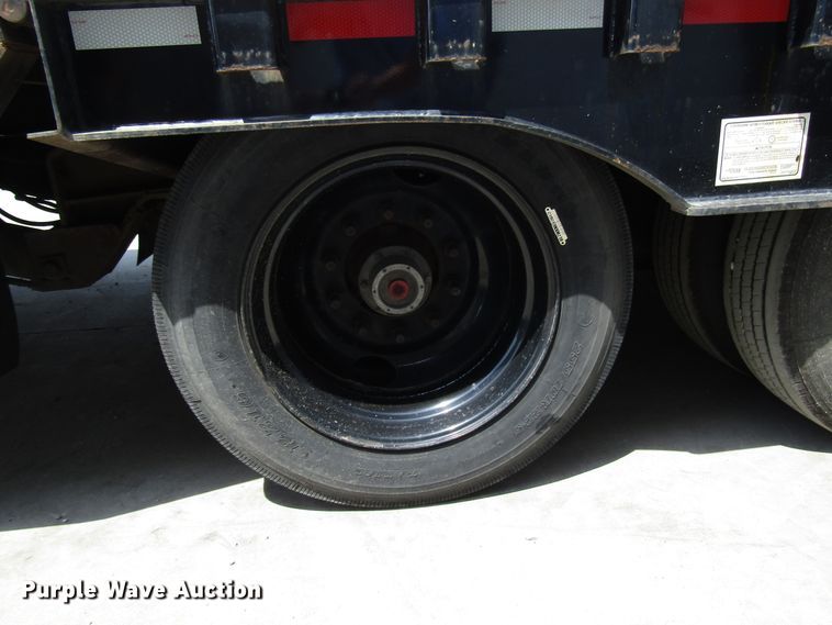 image for item DG1319 2008 Trail Eze TE80HT50 drop deck equipment trailer