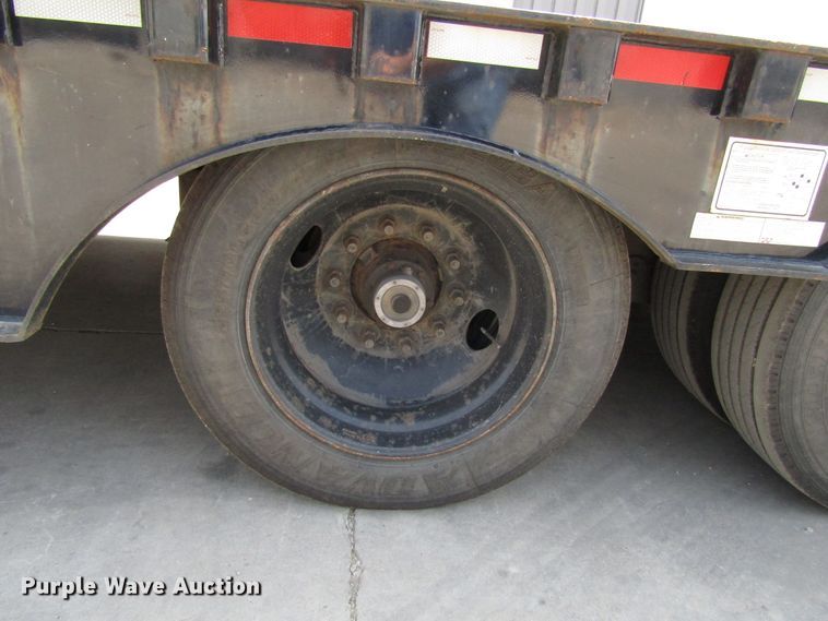 image for item DG1319 2008 Trail Eze TE80HT50 drop deck equipment trailer