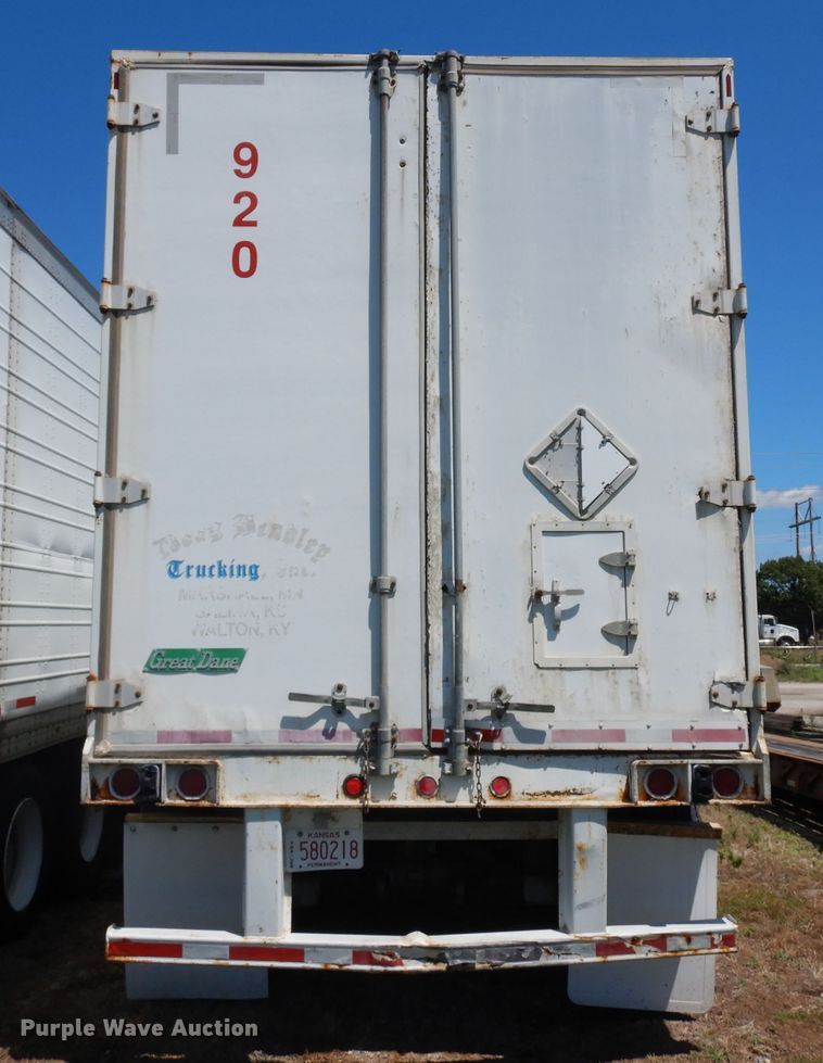 image for item DH0304 1999 Great Dane dry van trailer