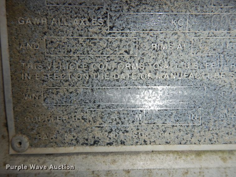 image for item DH0304 1999 Great Dane dry van trailer