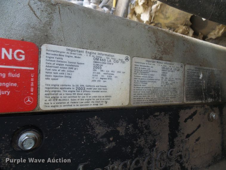 image for item DI0556 2004 Sterling A-Line semi truck