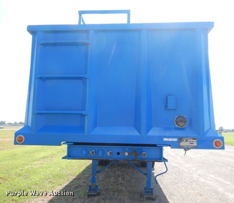 image for item ED9401 2011 Hitchcock AP32 end dump trailer