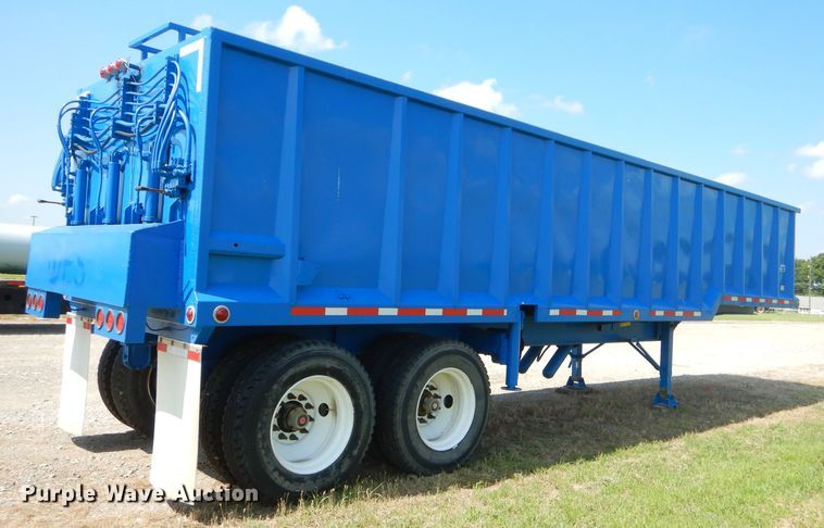 image for item ED9401 2011 Hitchcock AP32 end dump trailer